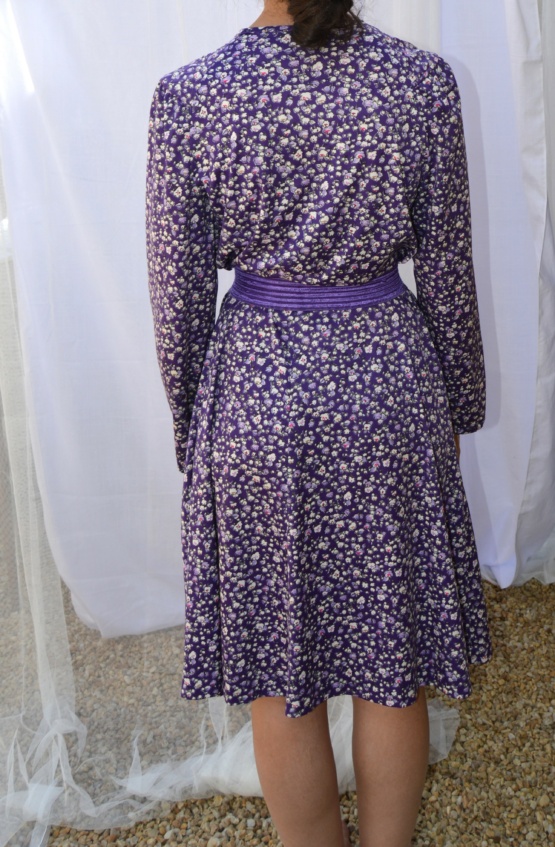 Robe violette t 36/38 – Image 2