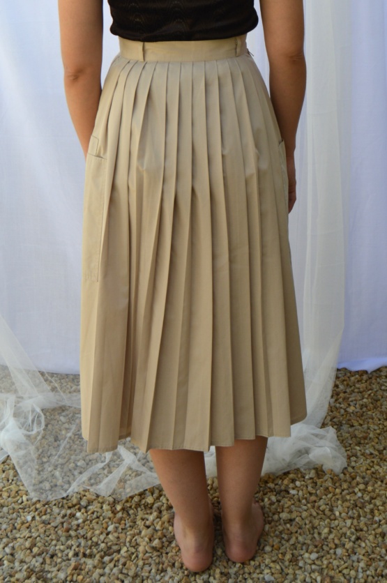 jupe beige t 36 – Image 2