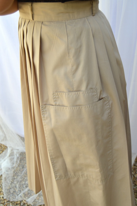 jupe beige t 36 – Image 3