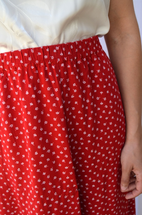 Jupe rouge t 36 – Image 3