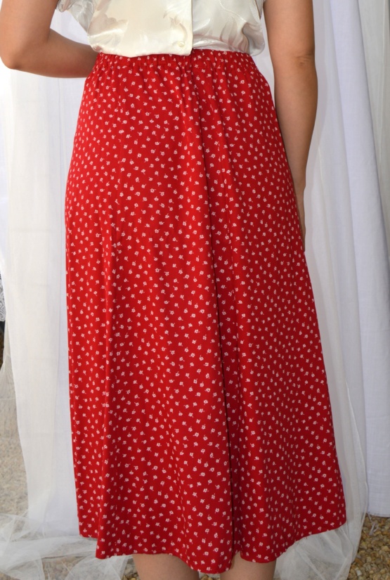 Jupe rouge t 36 – Image 4