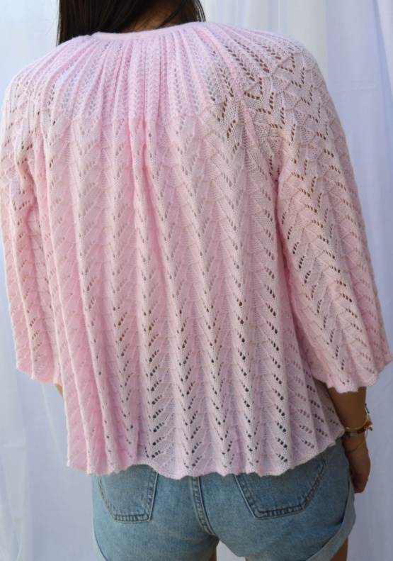 Gilet rose t 36-38 – Image 3