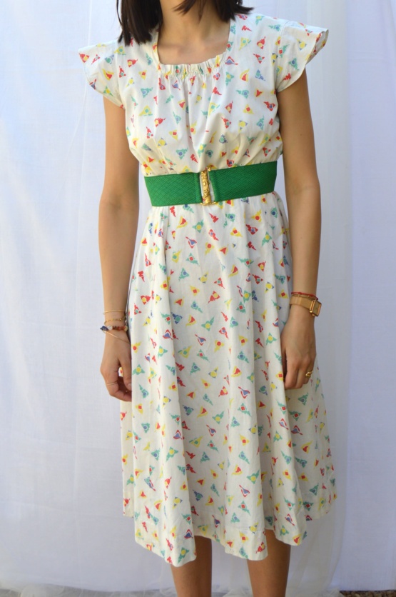 Robe mi-longue t36