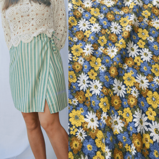 Jupe Elise à fleurs taille 1