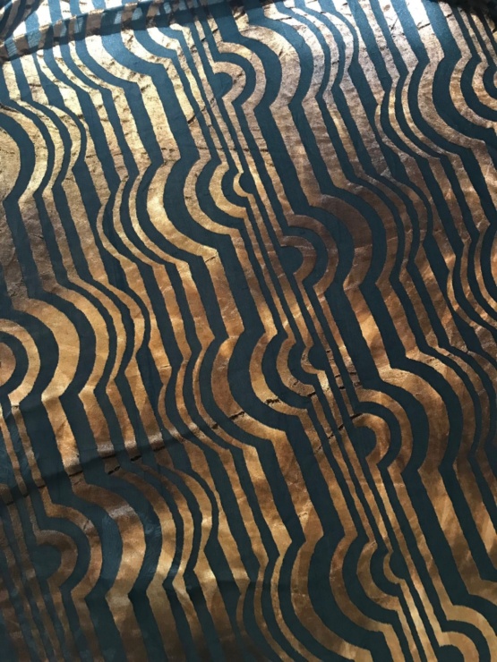 Jupe Maria longue marron et noir Taille unique – Image 7
