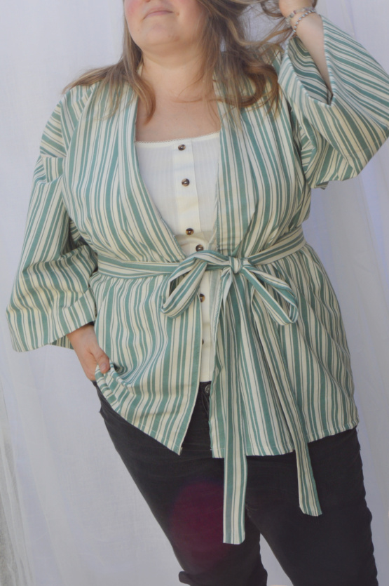Kimono Jeanne satin – Image 5