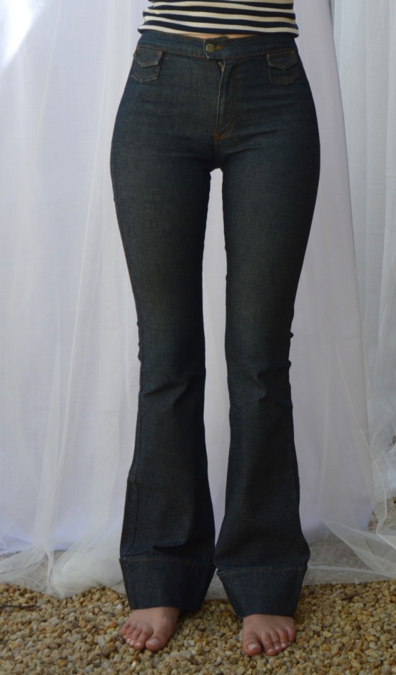 Pantalon bleu T 36