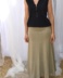 Jupe longue beige T36