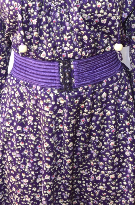 ceinture élastique violet – Image 2