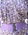 ceinture élastique violet